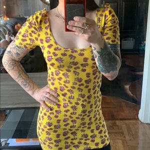 Iron fist open back mini dress